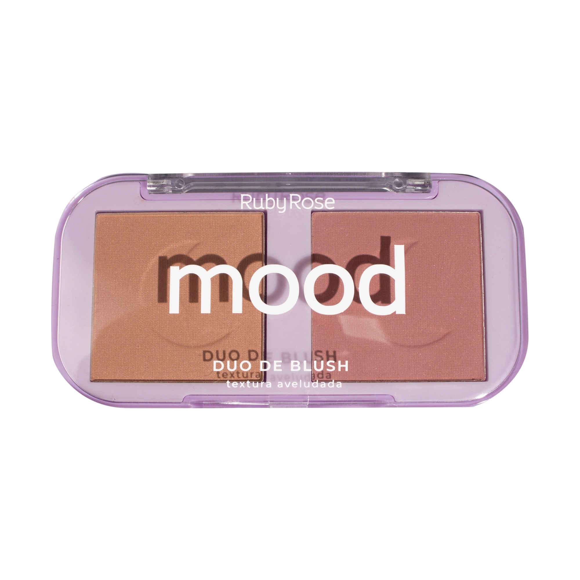 Paleta Blush Facial Ruby Rose Hb F576 Duo De Blush Mood Mb09/mb10 1un