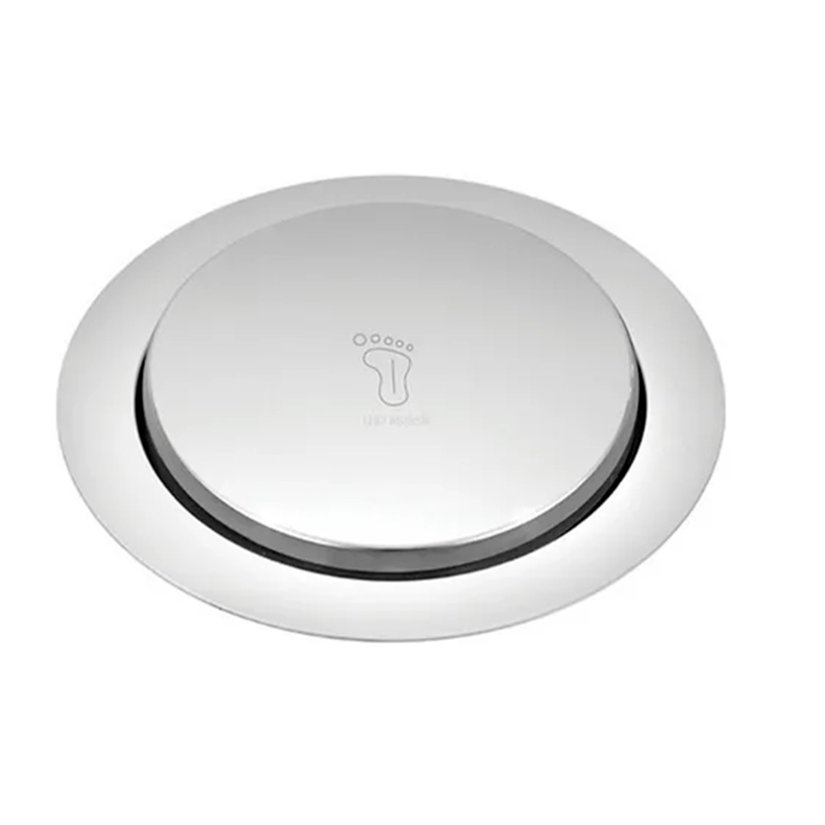 Ralo Click Inox Redondo 10x10 Demima Piso Banheiro