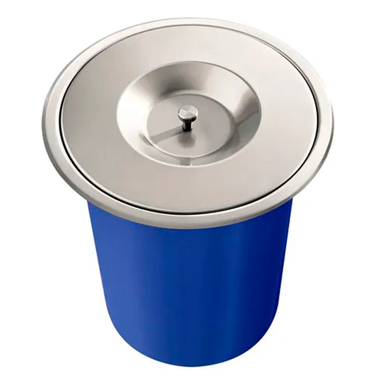 Cesto Lixeira Pia Cozinha Embutir 8l Inox 304 Emma Decor