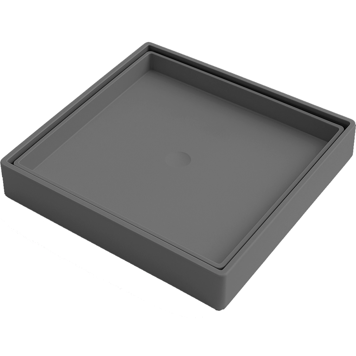 Ralo Oculto Invisível Demima 15x15 Seca Piso Cinza