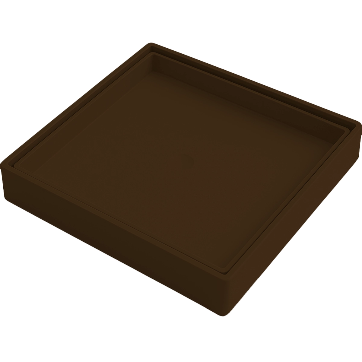 Ralo Oculto Invisível Demima 15x15 Seca Piso Marrom