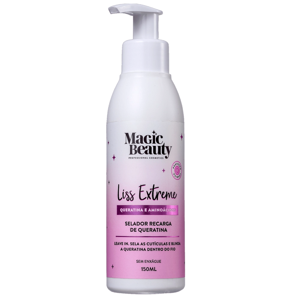 Finalizador/leavein Magic Beauty Recarga De Queratina Liss Extreme 150ml
