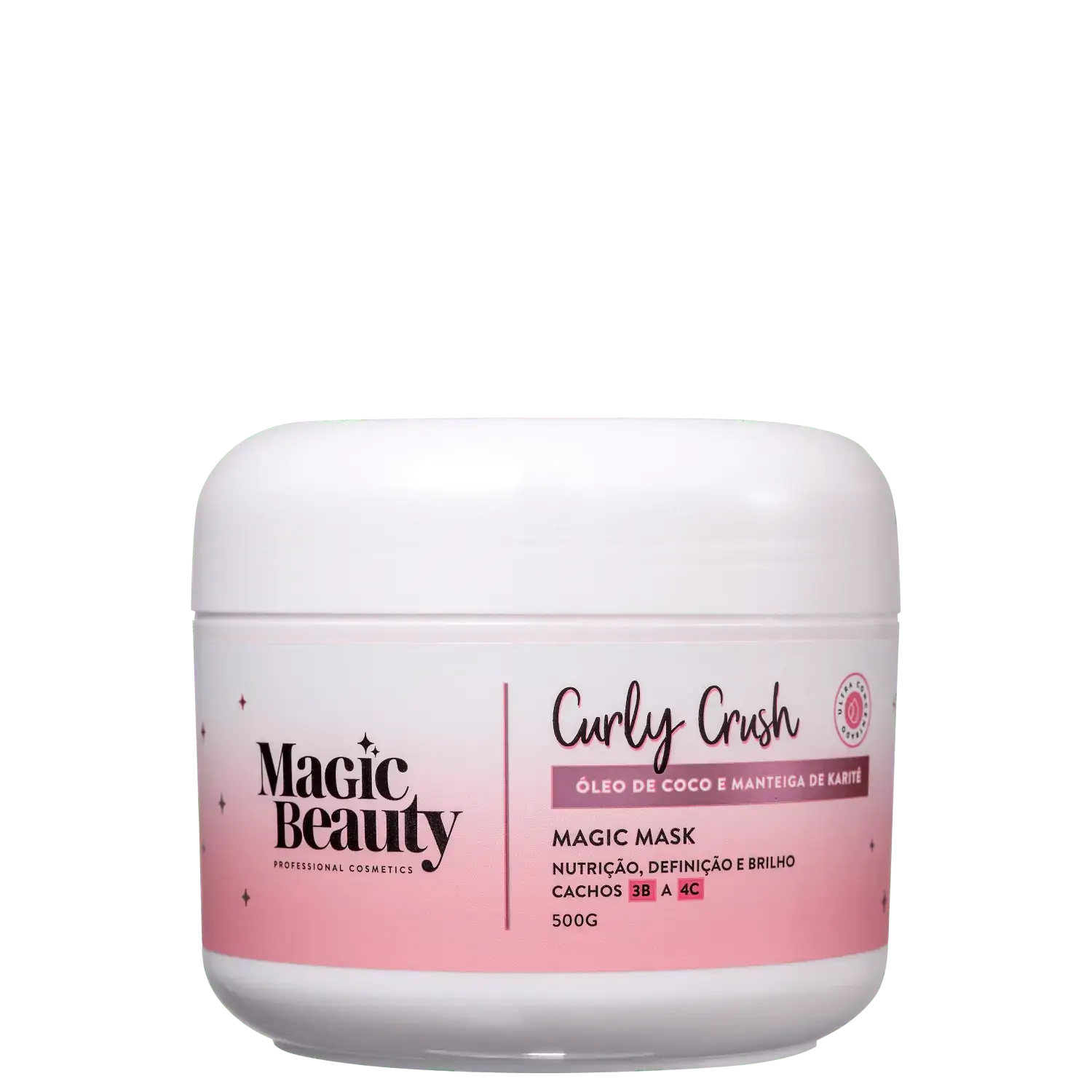 Creme/mascara Tratamento Magic Beauty Magic Mask Curly Crush 3b A 4c 500g