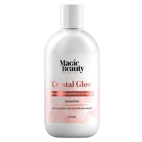 Shampoo Crystal Glow Magic Beauty Revitalizacao Capilar E Brilho Inte 300ml