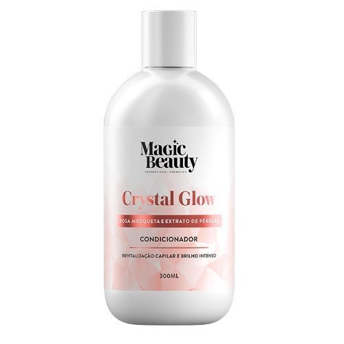 Cond Crystal Glow Magic Beauty Revita Capilar E Brilho Intenso 300ml