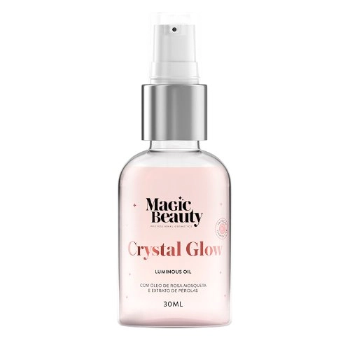 Serum Magic Beauty Crystal Glow Finalizador Luminous Oil 30ml