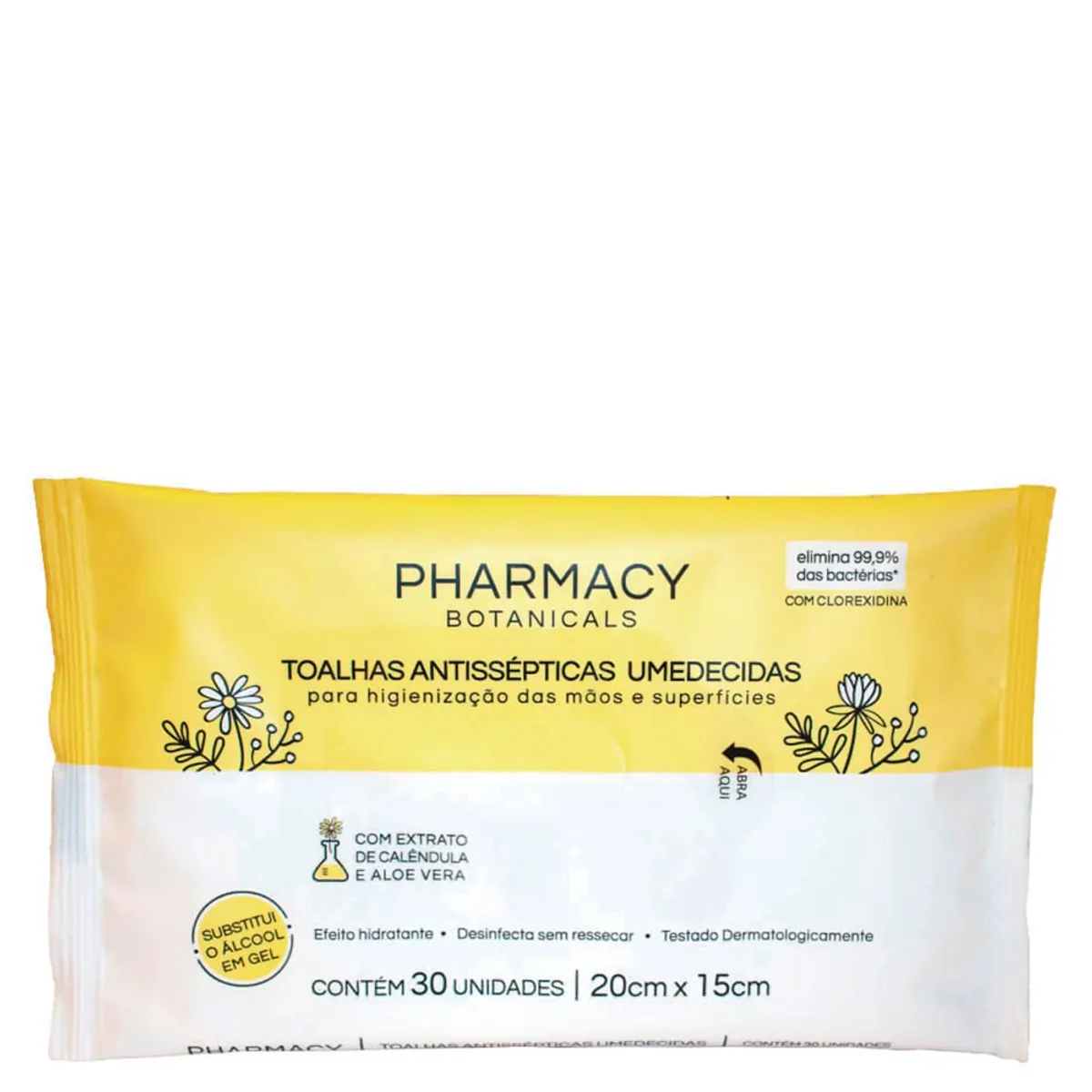 Pharmacy Toalhas Antissepticas Umedecidas 30 Unidades