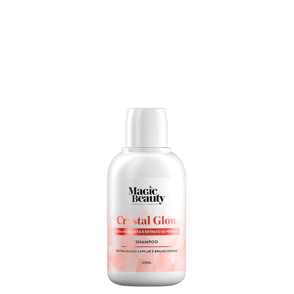 Mini Shampoo Magic Beauty Crystal Glow De Revitali Cap E Brilho Inten 60ml