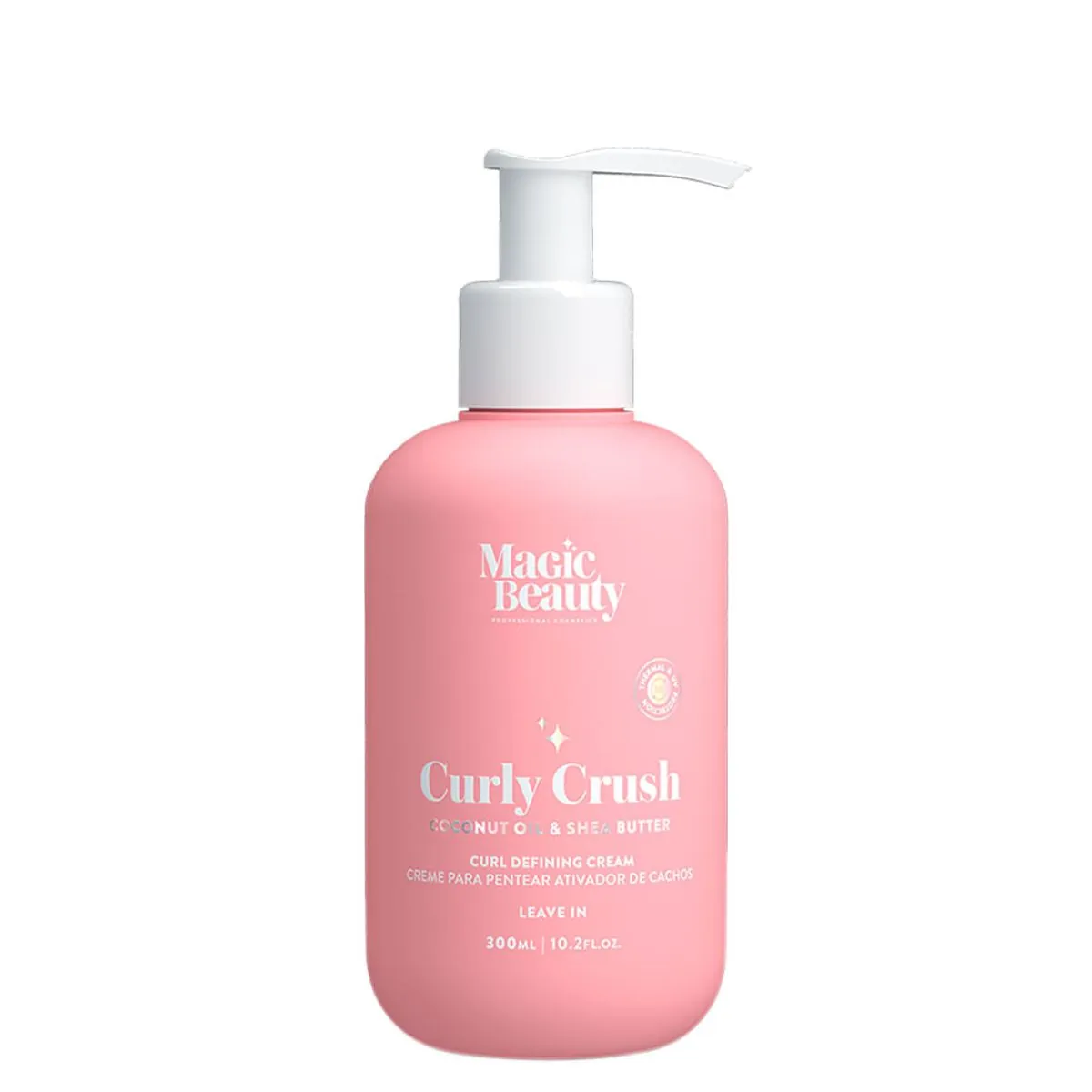 Magic Beauty Curly Crush Cr Pentear Ativador De Cachos 300ml New