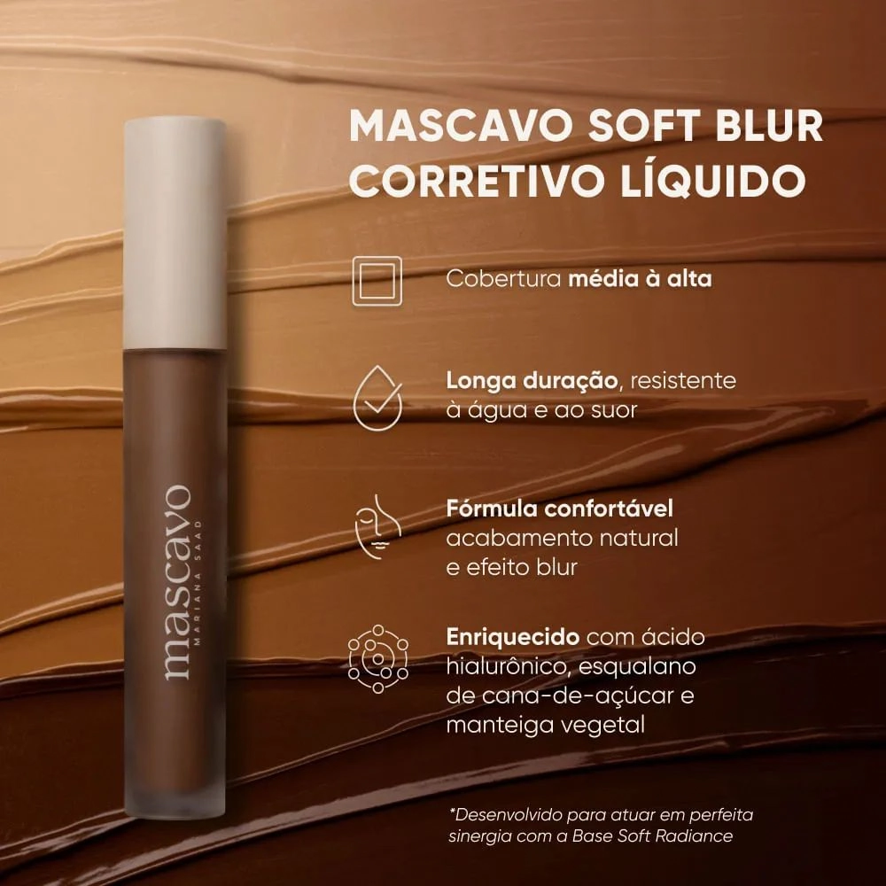 Mascavo Corretivo Liq Soft Blur 42w 6g