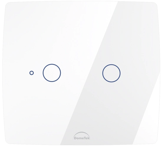 Interruptor Wifi Touch 2 Botões Inteligente 4x4 Branco