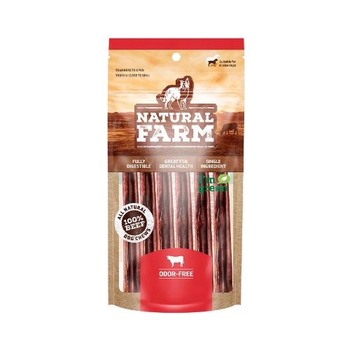 Esôfago Bovino Palito Para Cães Natural Farm 6 125g