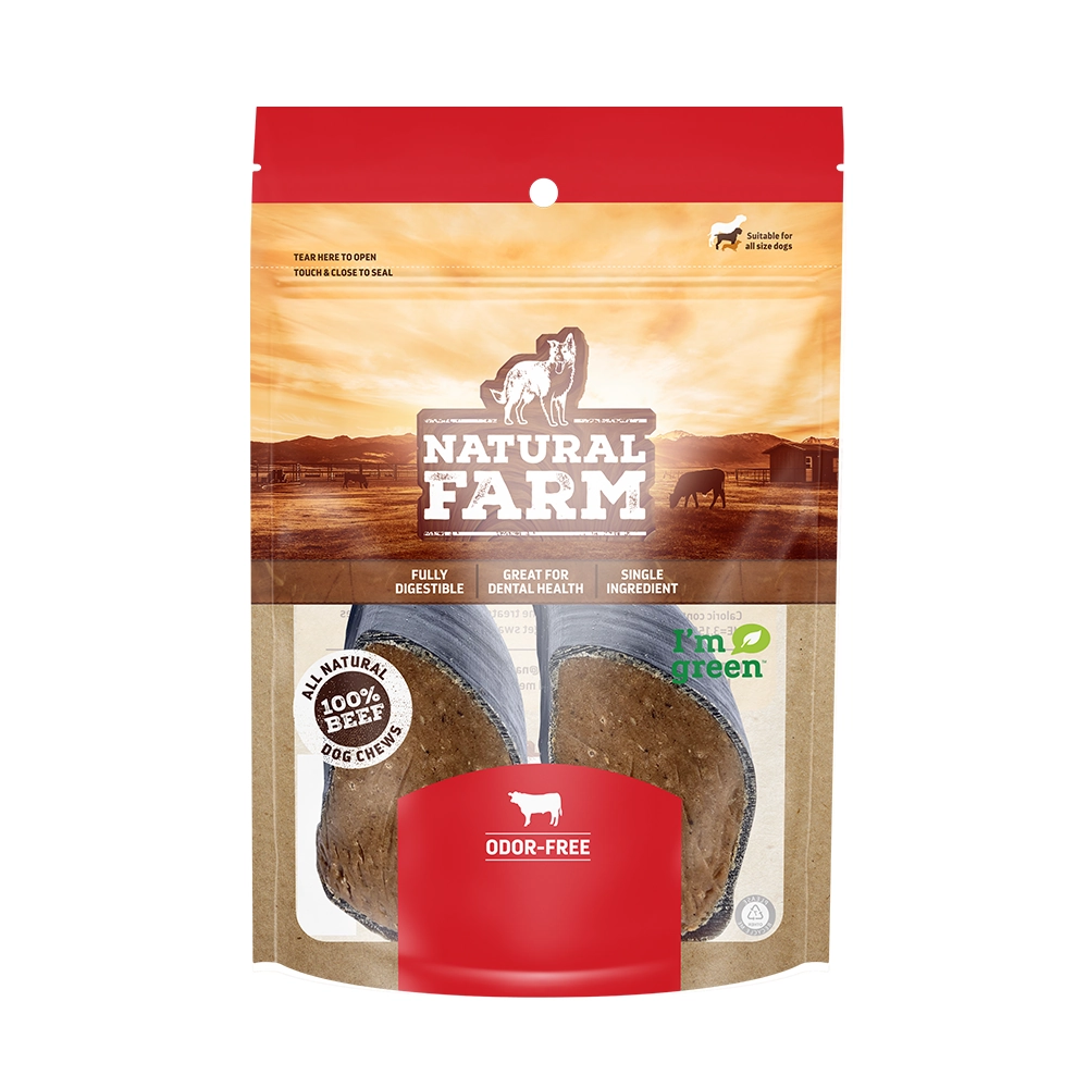 Casco Bovino Para Cães Natural Farm