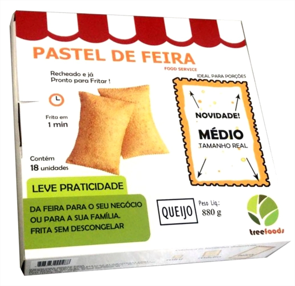 Pastel De Queijo Medio Tree Foods 880g