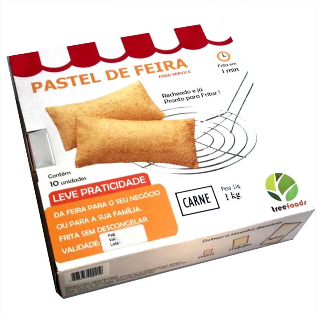 Pastel De Feira De Carne Tree Foods 1kg
