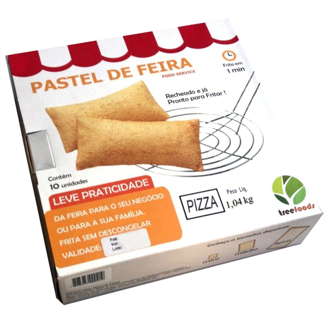 Pastel De Feira De Pizza Tree Foods 1,04kg