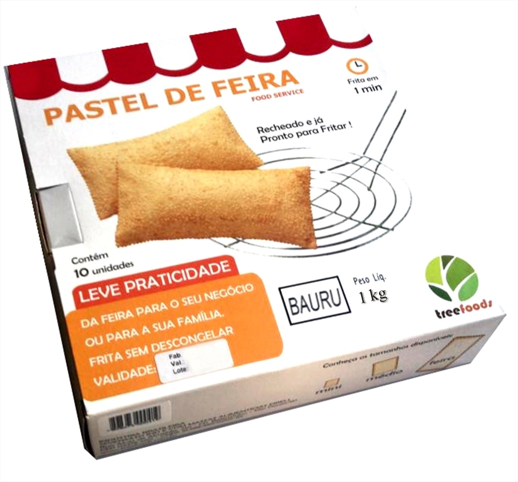 Pastel De Feira De Bauru Tree Foods 1kg