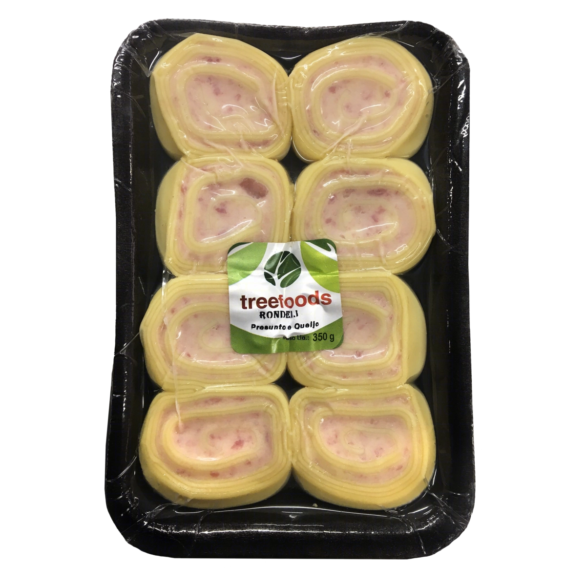 Rondelli Recheio Presunto E Queijo Tree Foods Bandeja 350g