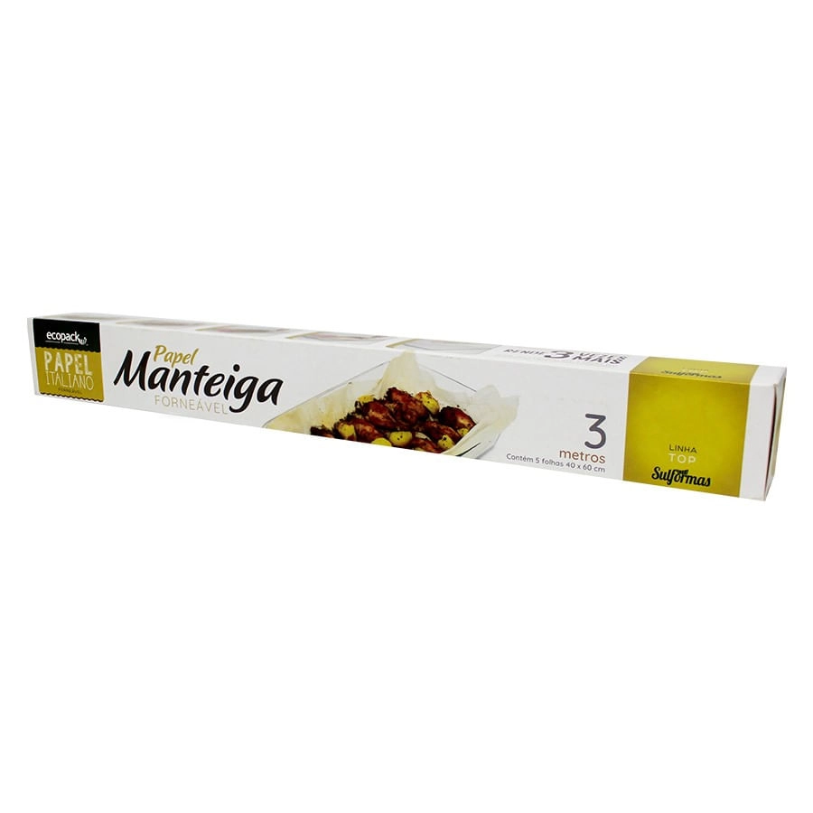 Papel Manteiga 40x60 C/5 Pm4060 Ecopack