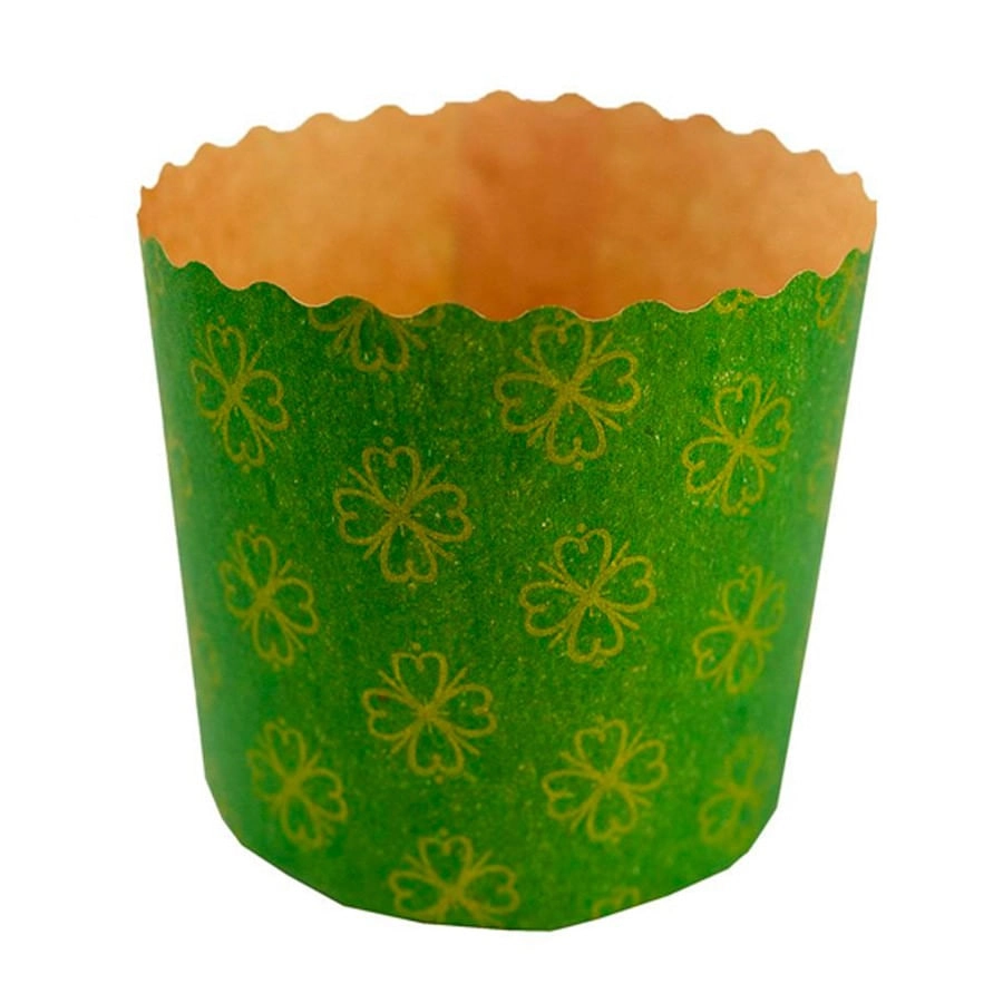 Form Panetone Verde 100g C/12 Pa7060vd Ecopack