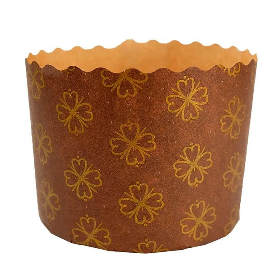 Form Panetone Marrom 500g C/12 Pa13495m Ecopack