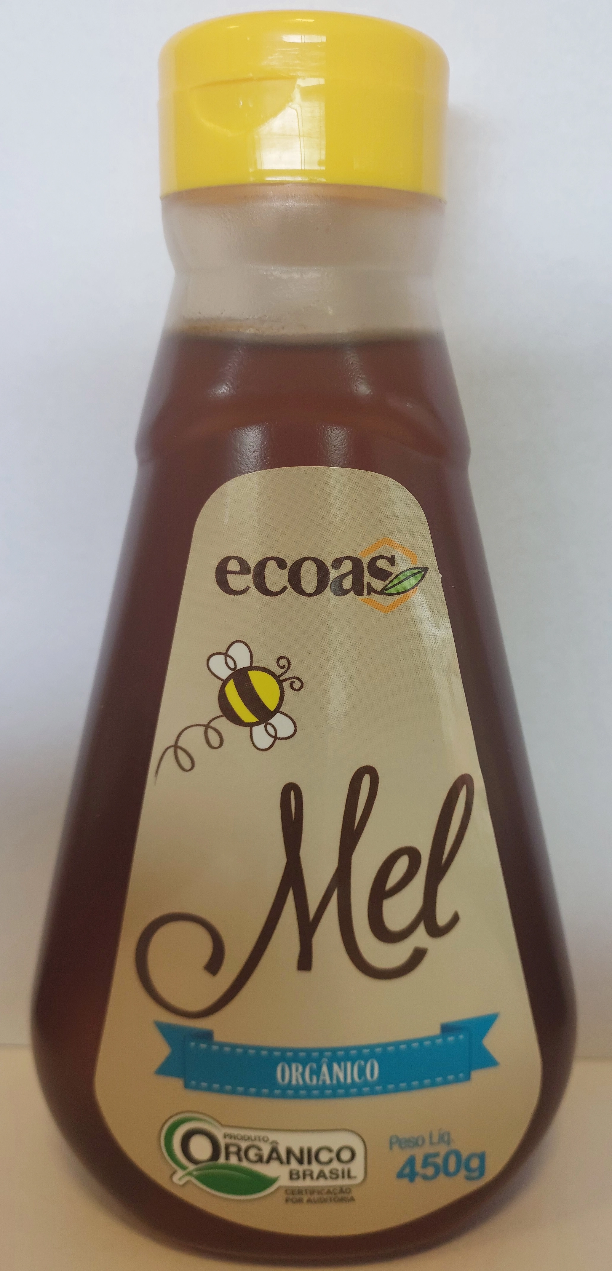 Mel Orgânico Ecoas 450g