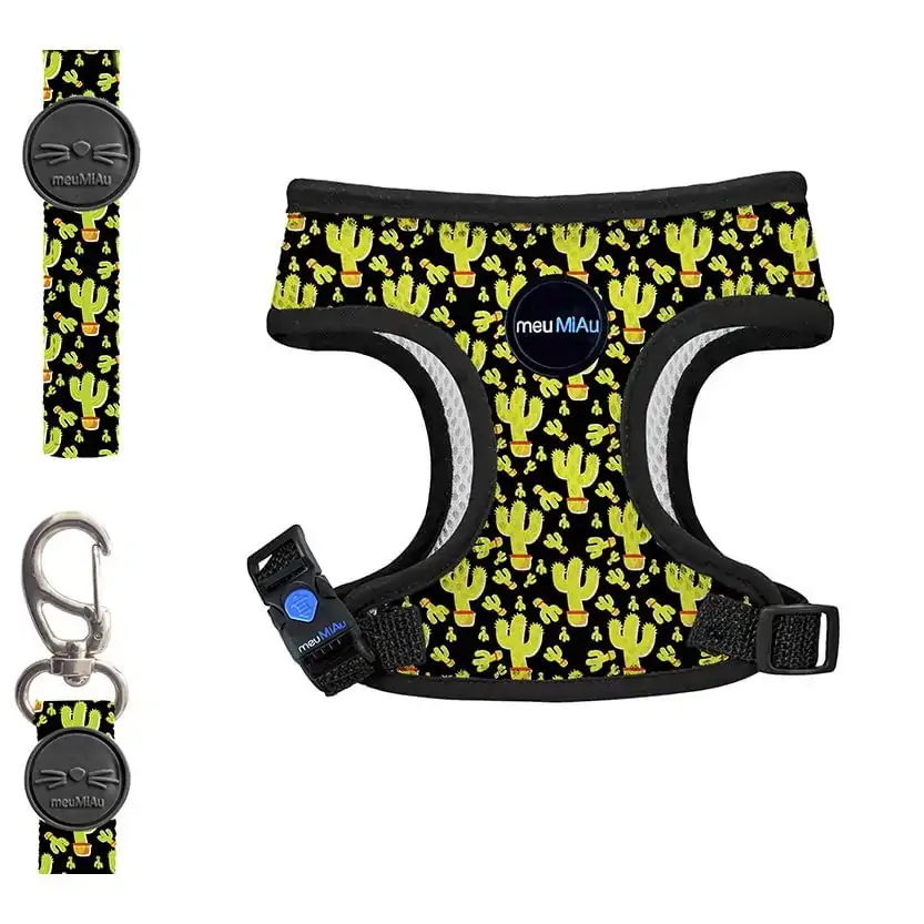 Kit Peitoral Style Cacto Preto Meuauau