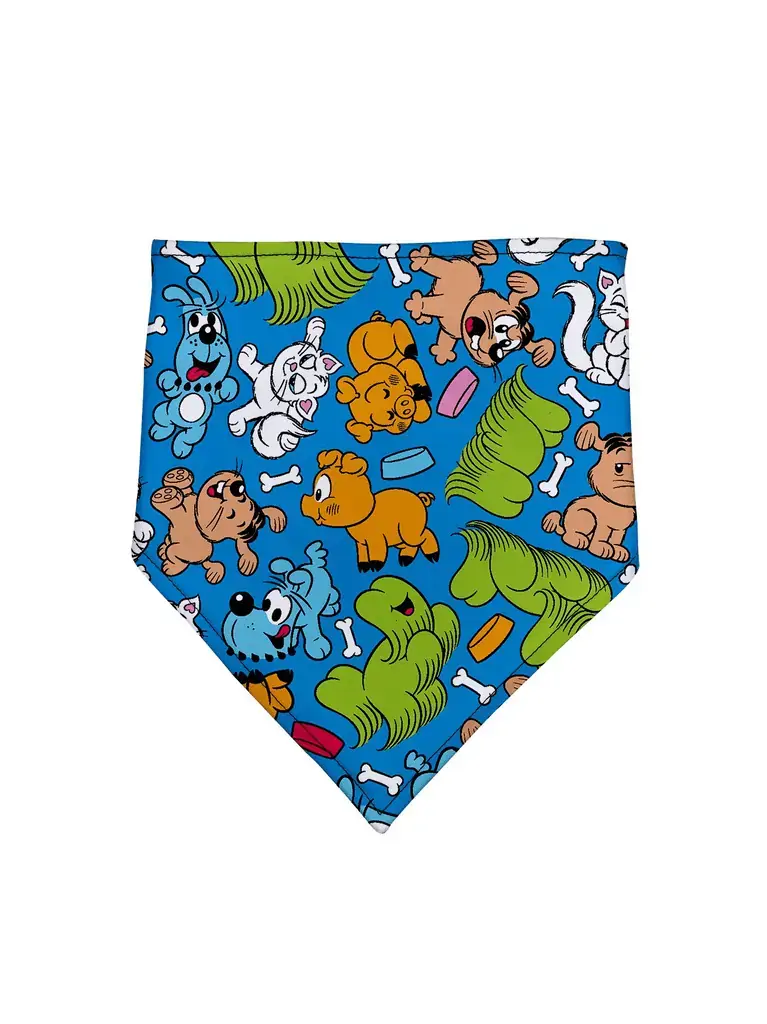 Bandana Meuauau Pets Azul P