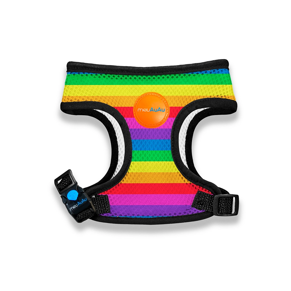 Peitoral Meuauau Rainbow P