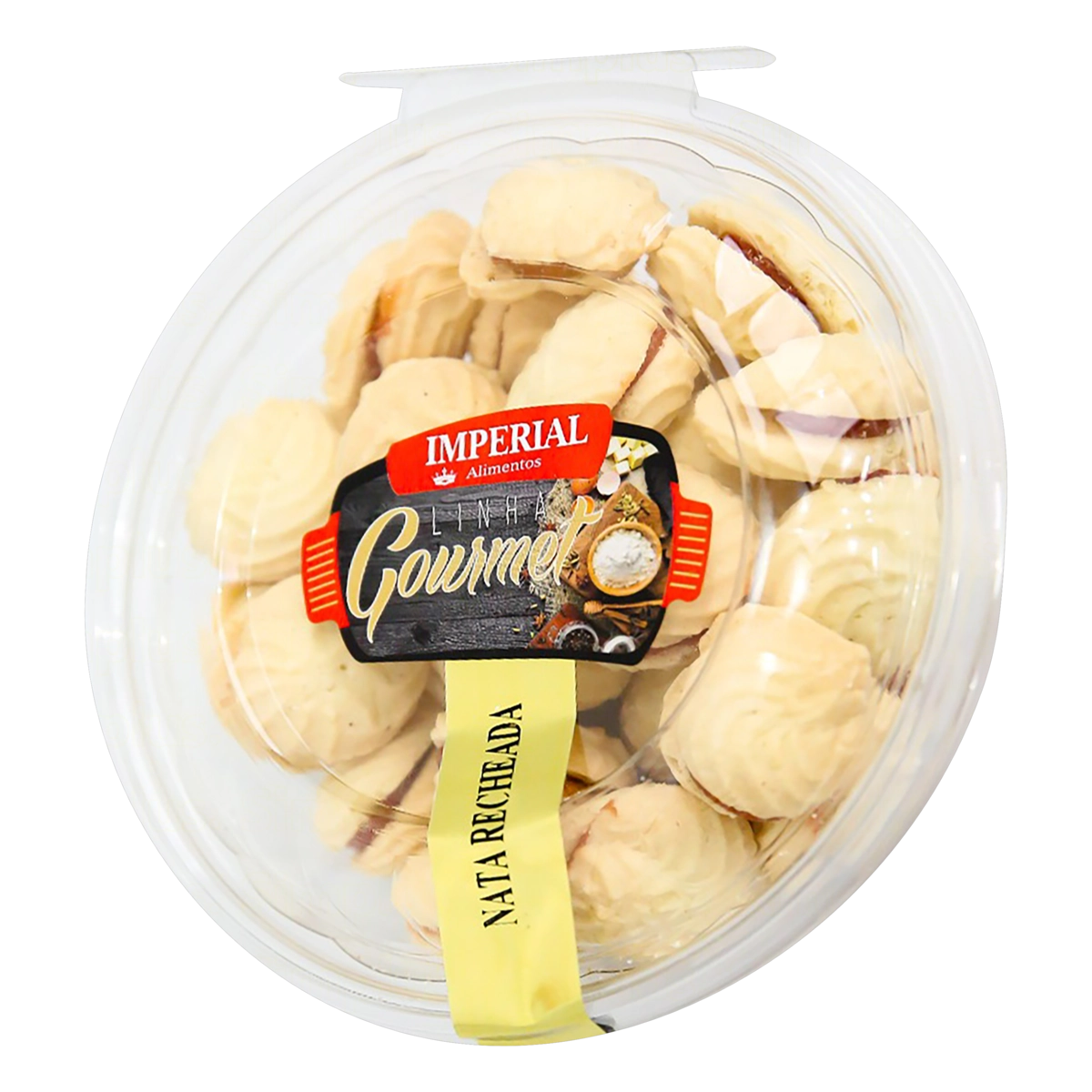 Biscoito Nata Recheio Goiabada Imperial Gourmet Pote 300g