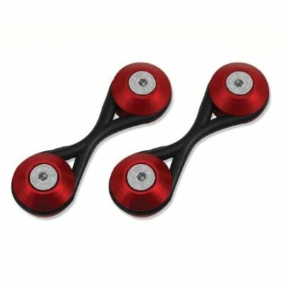 Trava do Para-choque Vermelho Decorativo - P2 ACESSÓRIOS AUTOMOTIVOS TPD10