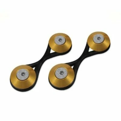 Trava do Para-choque Amarelo Decorativo - P2 ACESSÓRIOS AUTOMOTIVOS TPD11