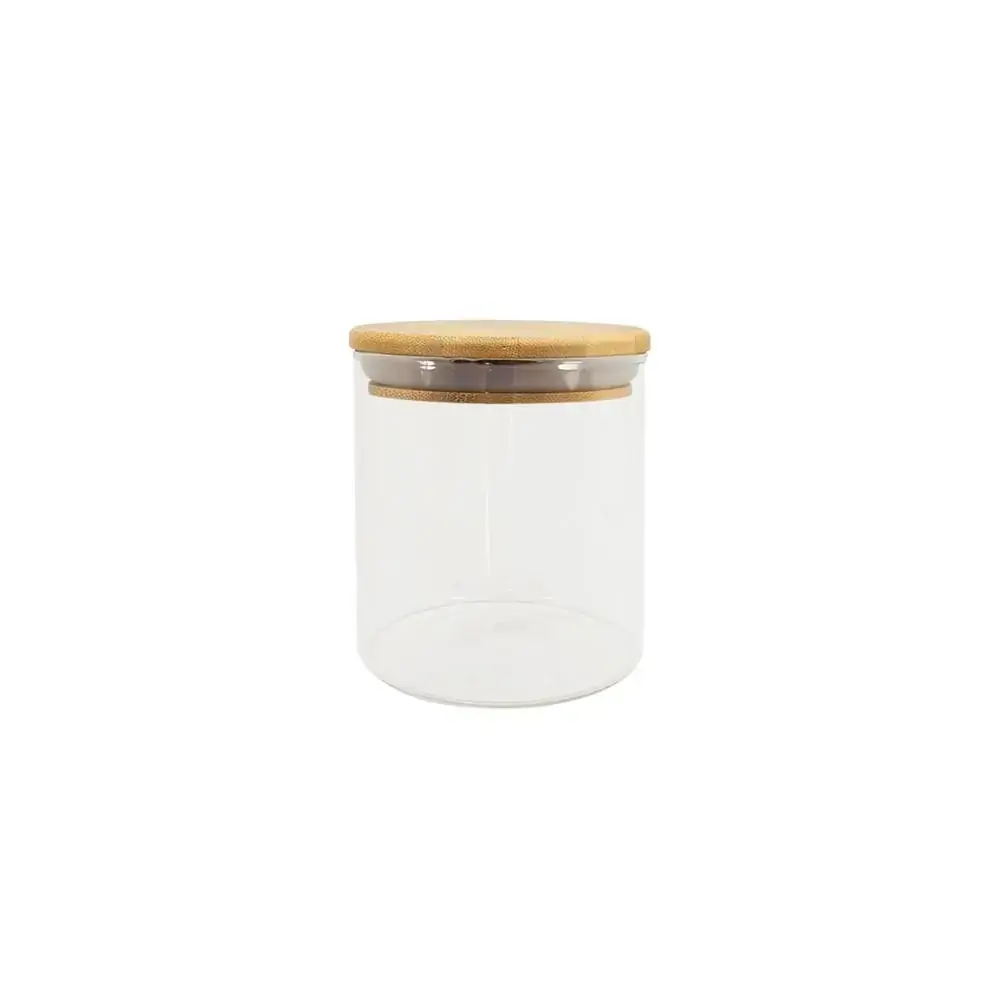 Pote de Mantimentos Redondo 500ml Tampa Bambu OIKOS COZ00465NAT