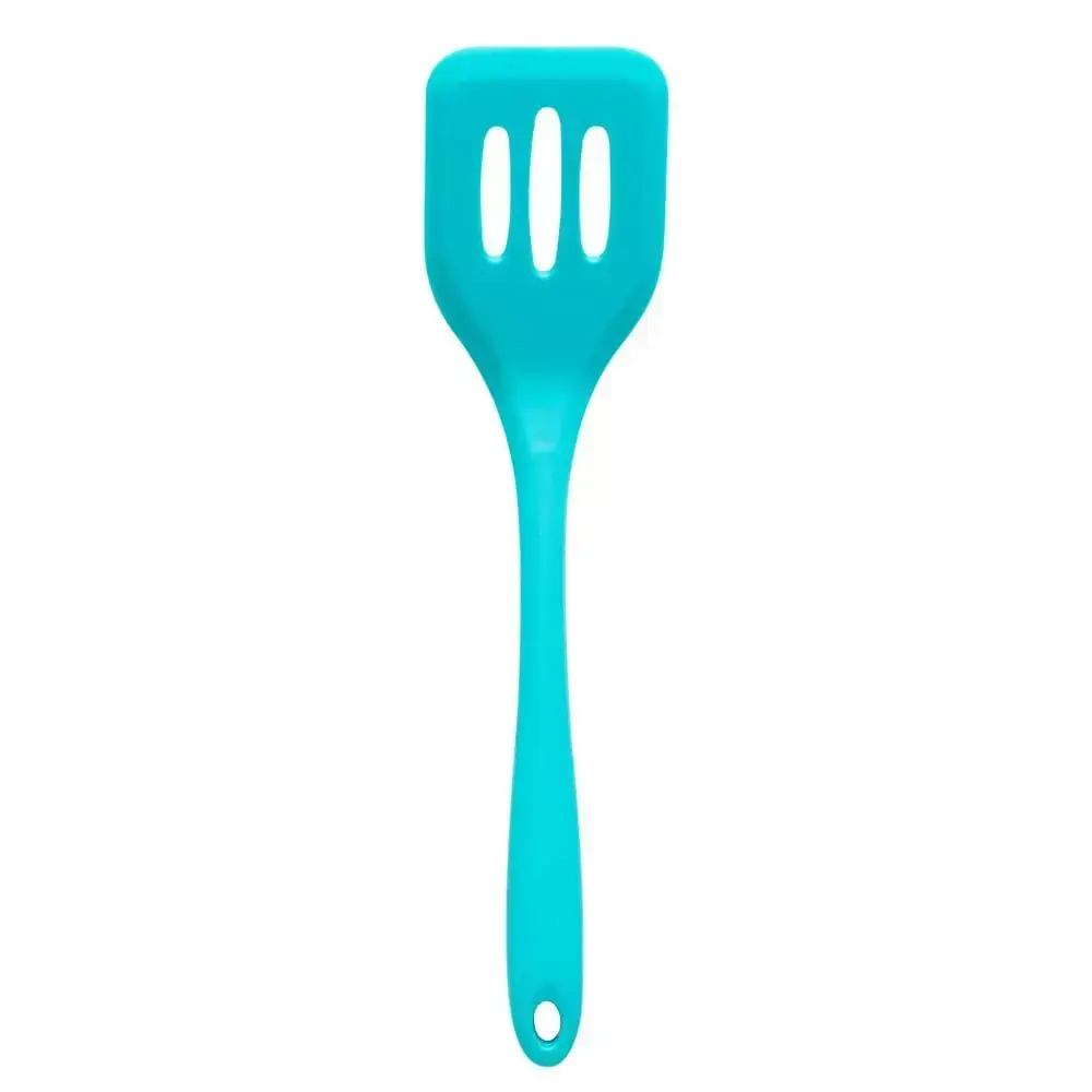 Espátula Vazada de Silicone Verde OIKOS COZ00474VRD