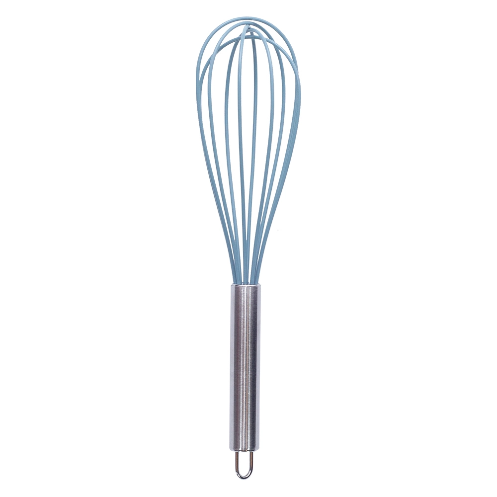 Batedor De Ovos De Silicone Azul Oikos