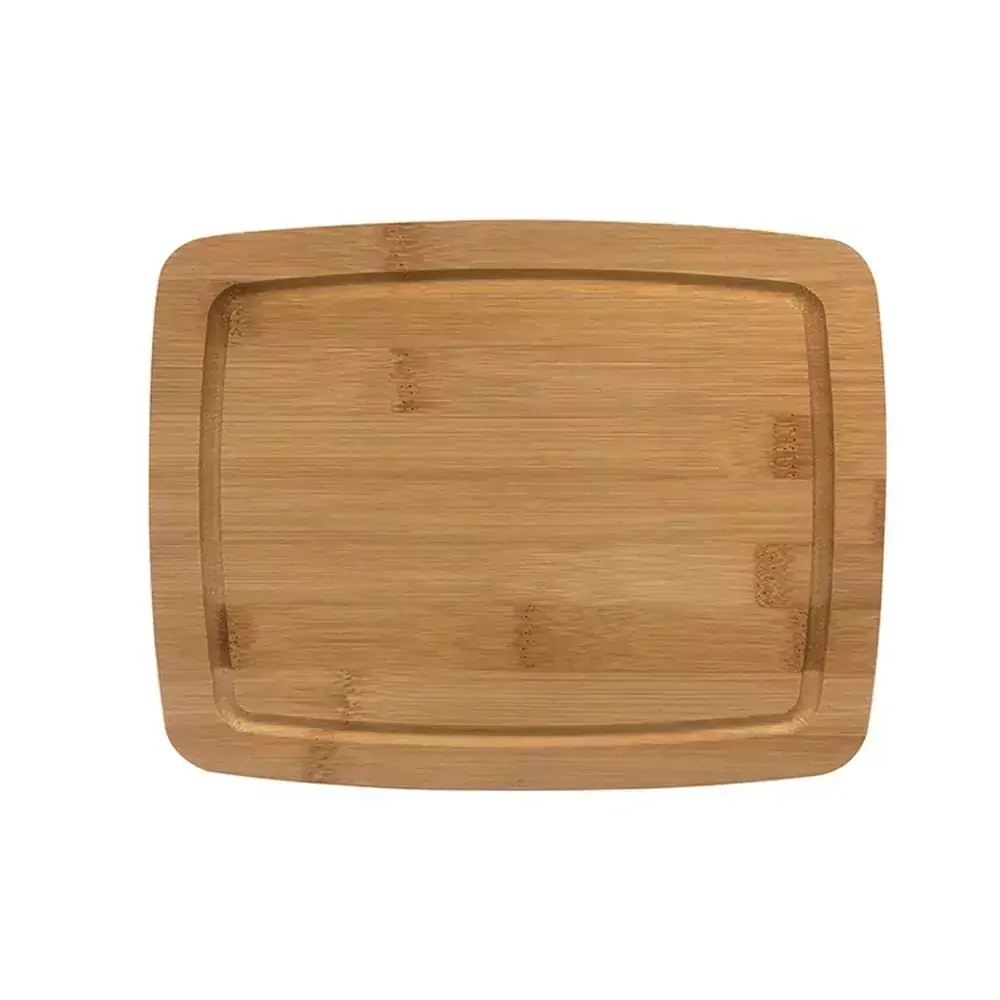 Tábua de Bambu para Churrasco 25x20cm OIKOS MES02213NAT