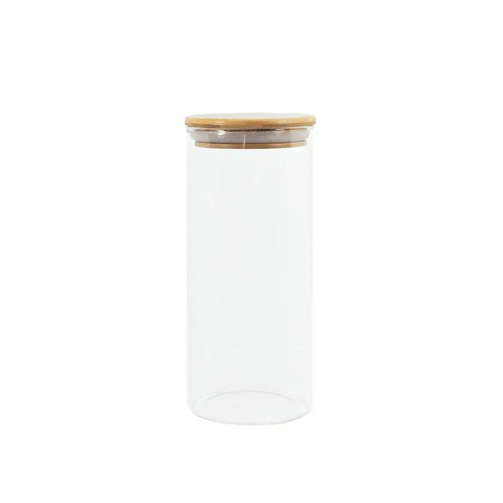 Pote de Mantimentos Redondo 800ml Tampa Bambu OIKOS COZ00671NAT