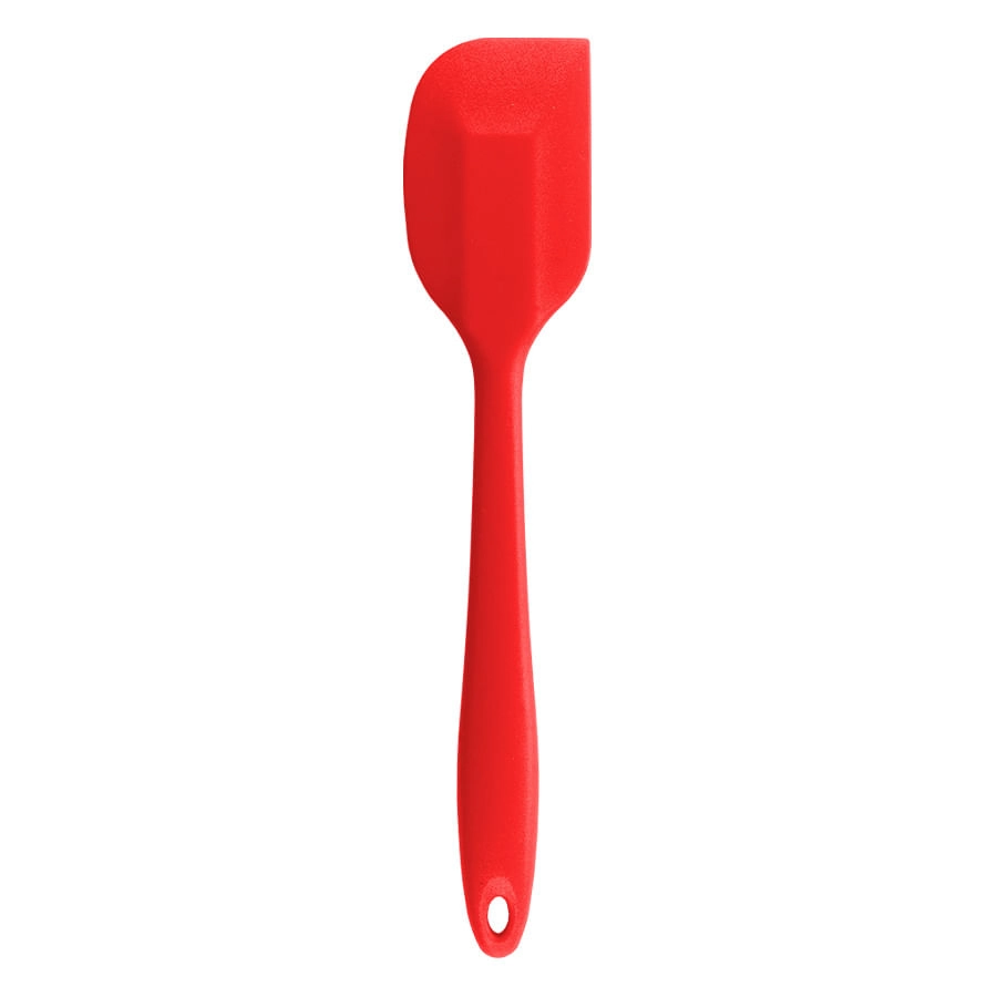 Espátula de Silicone Reta Vermelha OIKOS COZ00470VER