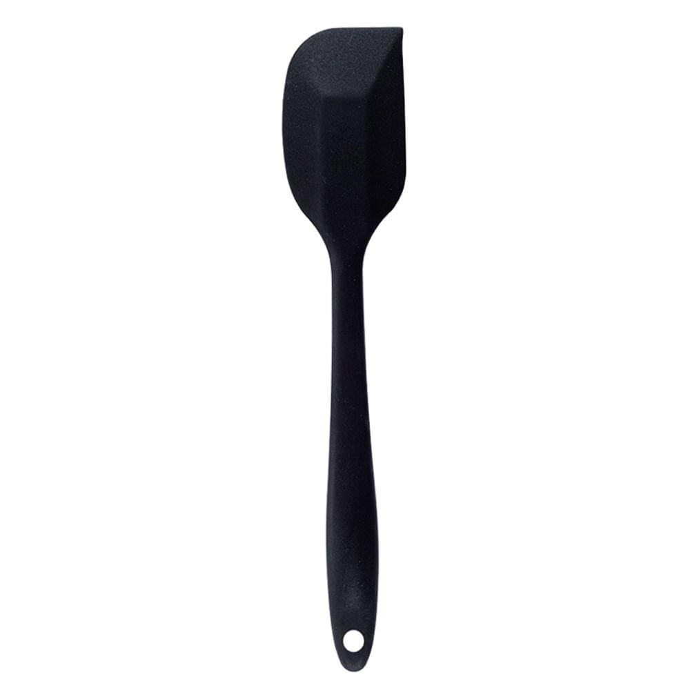 Espátula de Silicone Reta Preta OIKOS COZ00470PRT