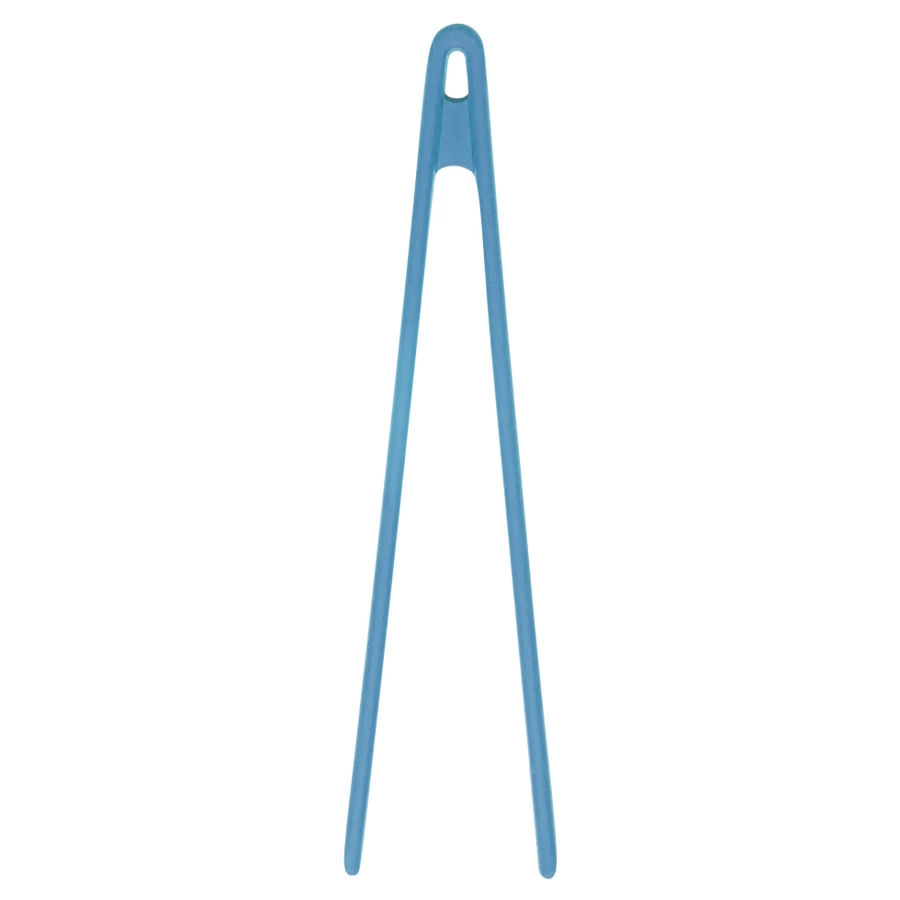 Pegador De Salada De Silicone Pequeno Azul Oikos