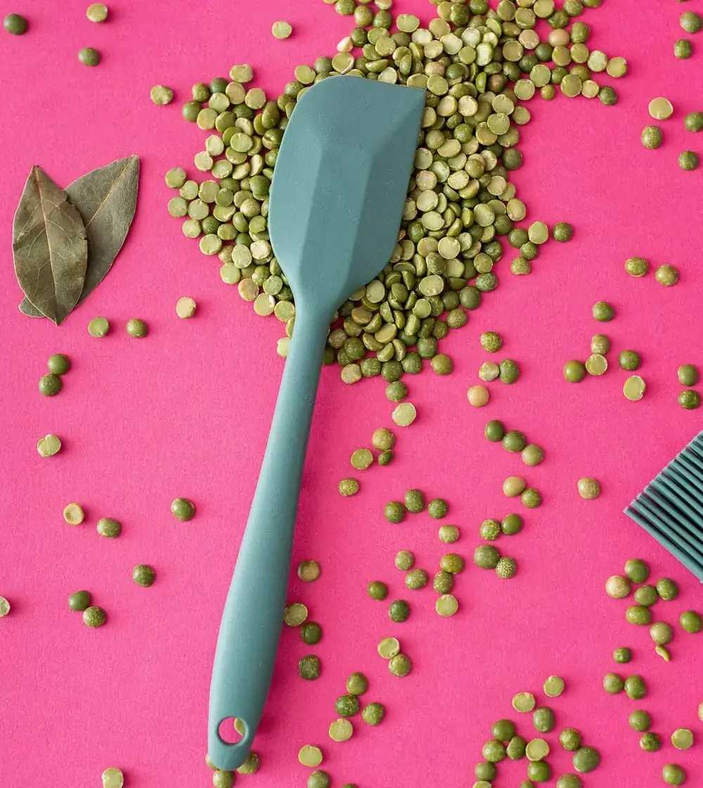 Espatula Silicone Verde Escuro Coz004