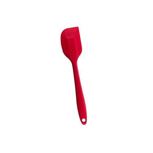 Espátula de Silicone Reta Pequena Vermelha OIKOS COZ00471VER