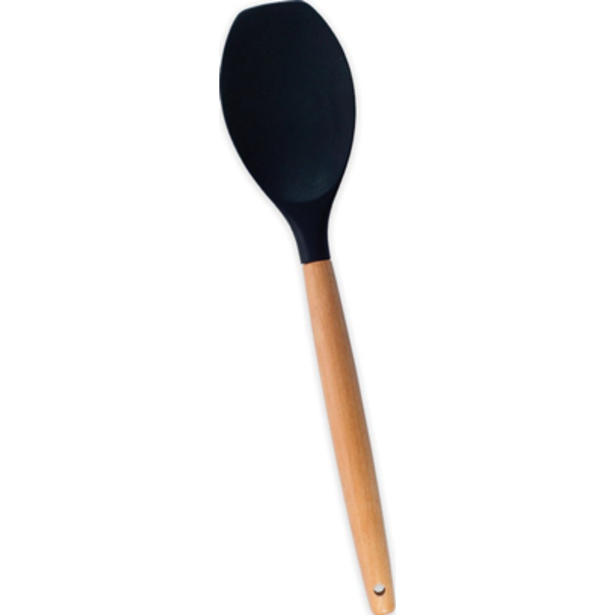 Espátula Redonda Bambu e Silicone Oikos