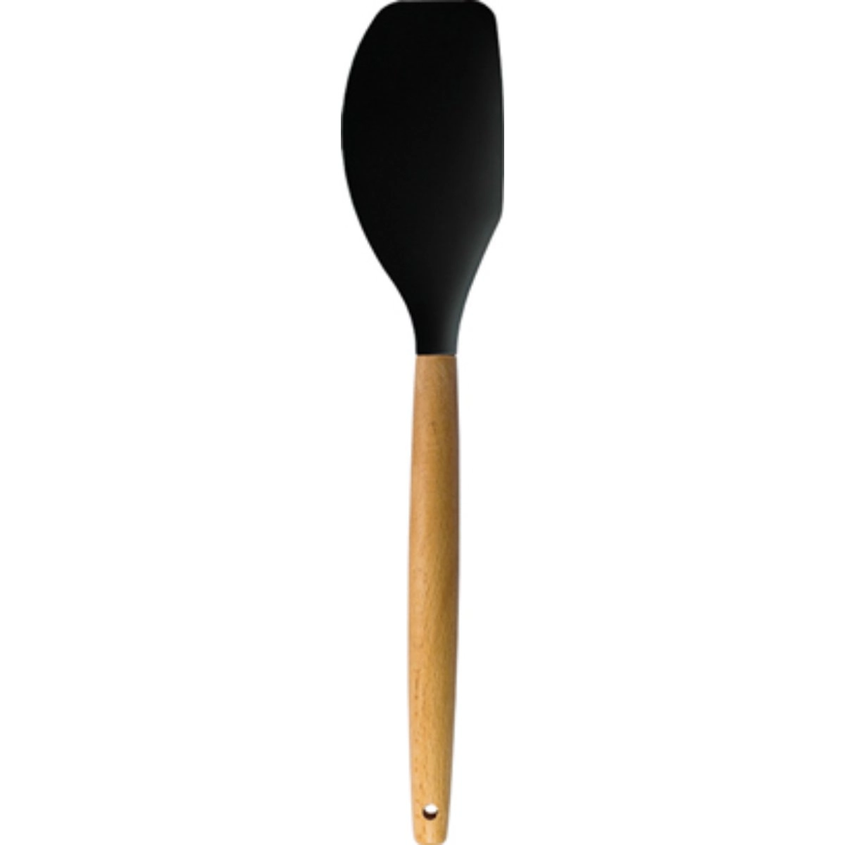 Espátula Reta Silicone e Madeira Oikos