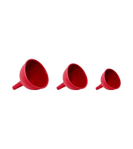 Conjunto De 3 Funis De Silicone Oikos