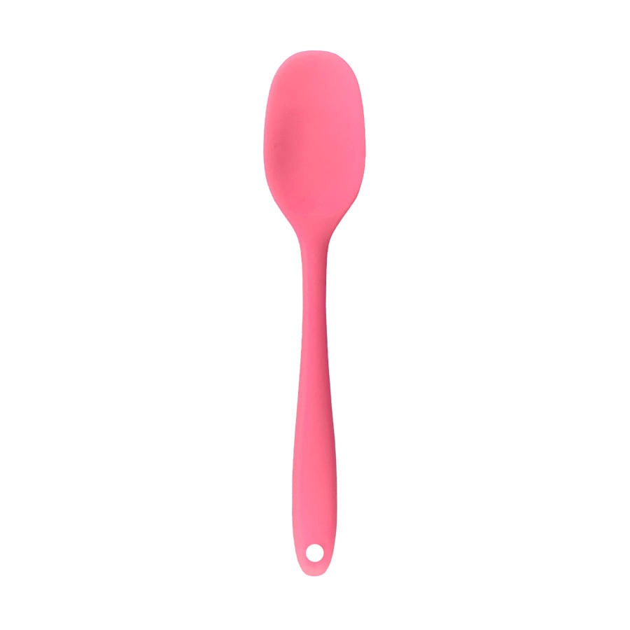 Espátula de Silicone Redonda Pequena Rosa OIKOS COZ00469RSA