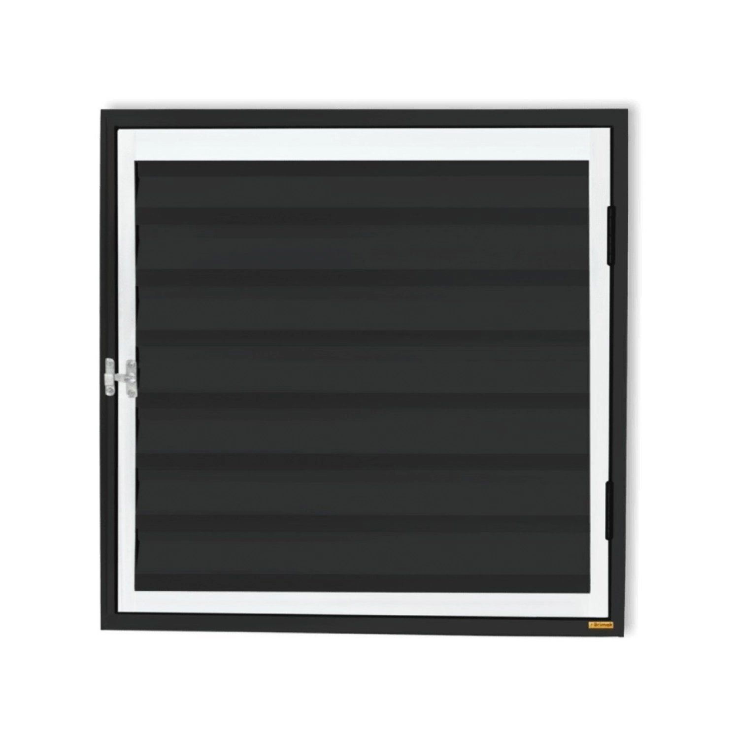 Abrigo D água/gásplus 1 Folha Sem Ventilação 60x60cm Brimak Mix Preto