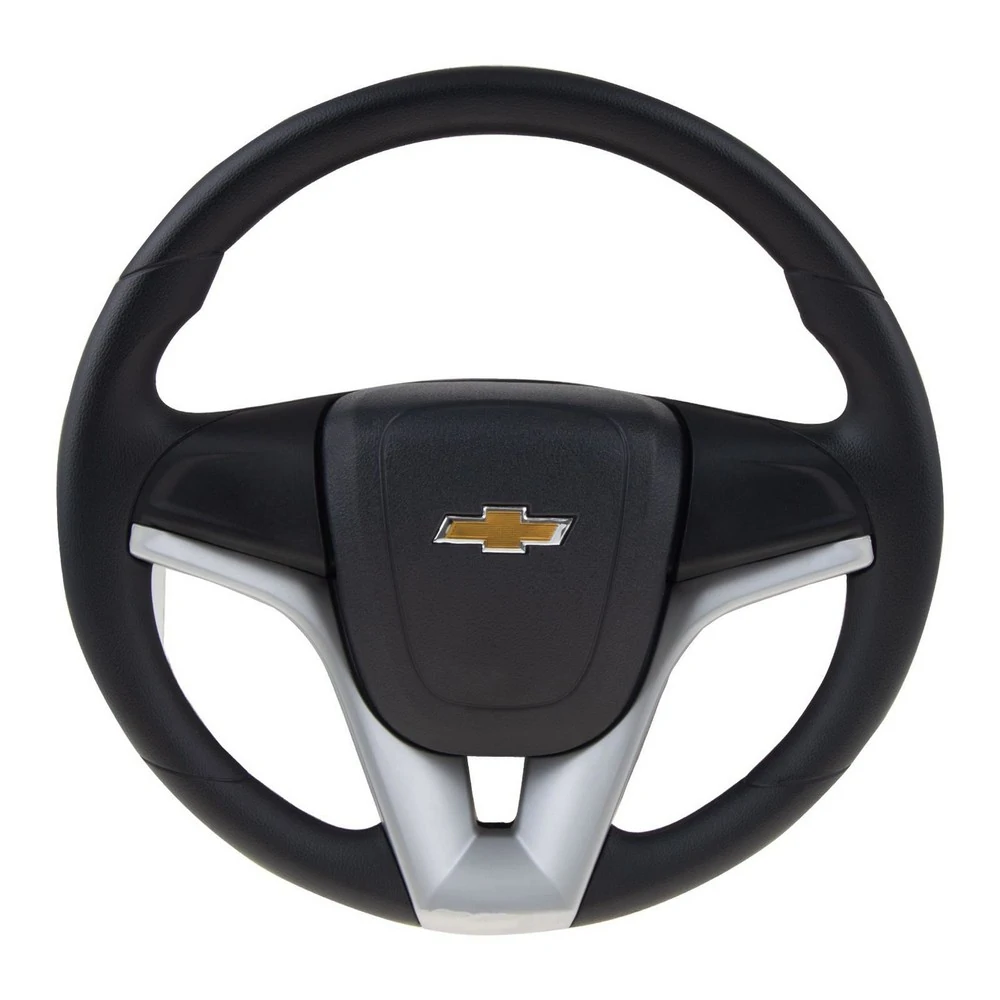Volante de Direção Prata com Cubo - RD VOLANTES VE0491PR