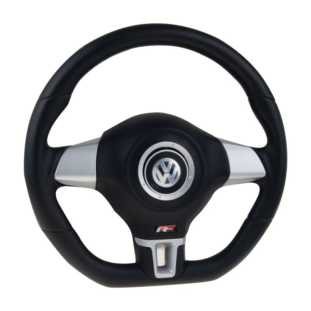 Volante de Direção Modelo Jetta Prata com Cubo 380mm - RD VOLANTES VE1191PRRL