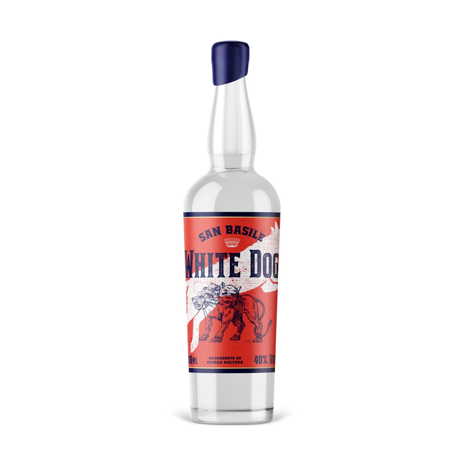 Moonshine White Dog - Aguardente de Cevada Maltada San Basile 700ml